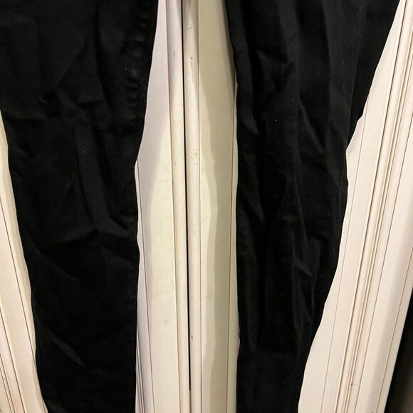 Hudson Bullocks High Rise Lace Up Jeans in Black Coated Sz 28 - Picture 2 of 11